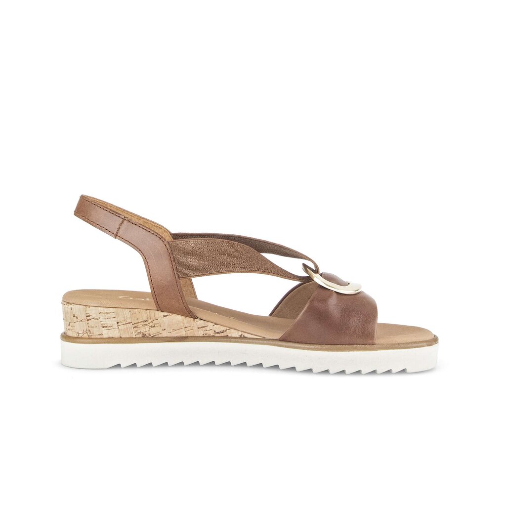 Gabor comfort Keilsandalette braun