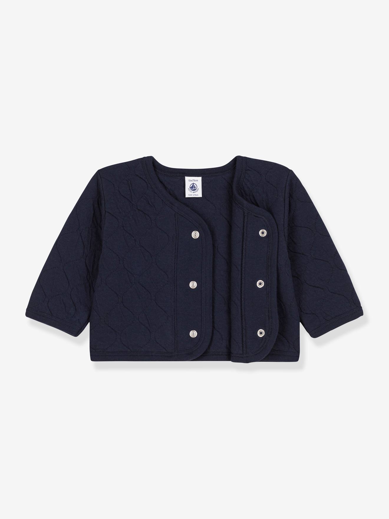 Cardigan bébé en tubique matelassé