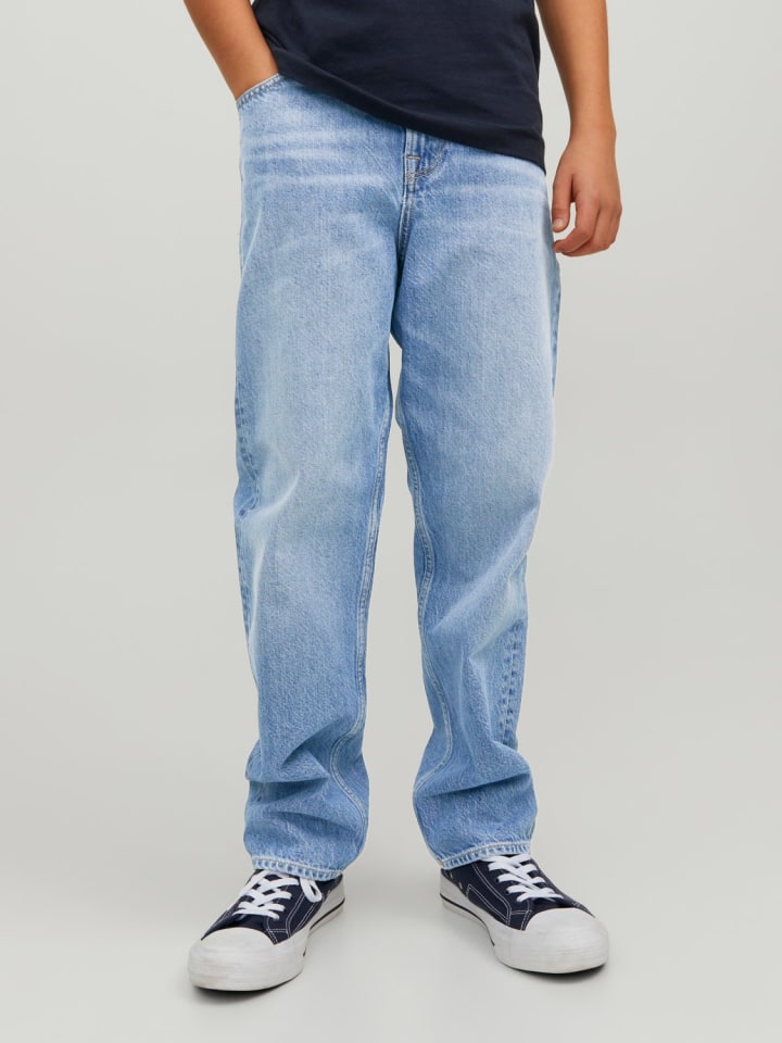 JACK & JONES Junior Jeans JJICHRIS relaxed fit in blue denim günstig kaufen