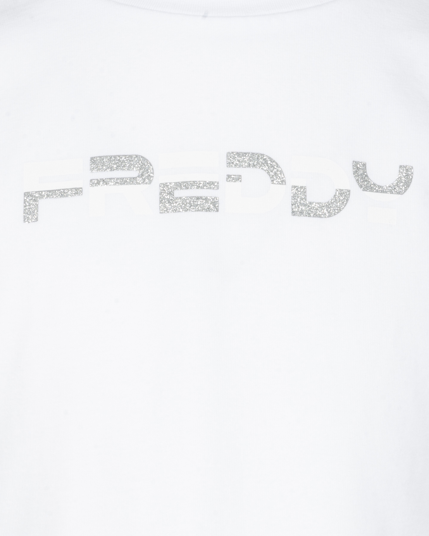 Koszulka Freddy Crop Logo Glitter Jr FR1783-005
