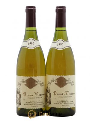 Pernand-Vergelesses Domaine Jeanniard Boudier 1990 - Lot de 2 Bouteilles