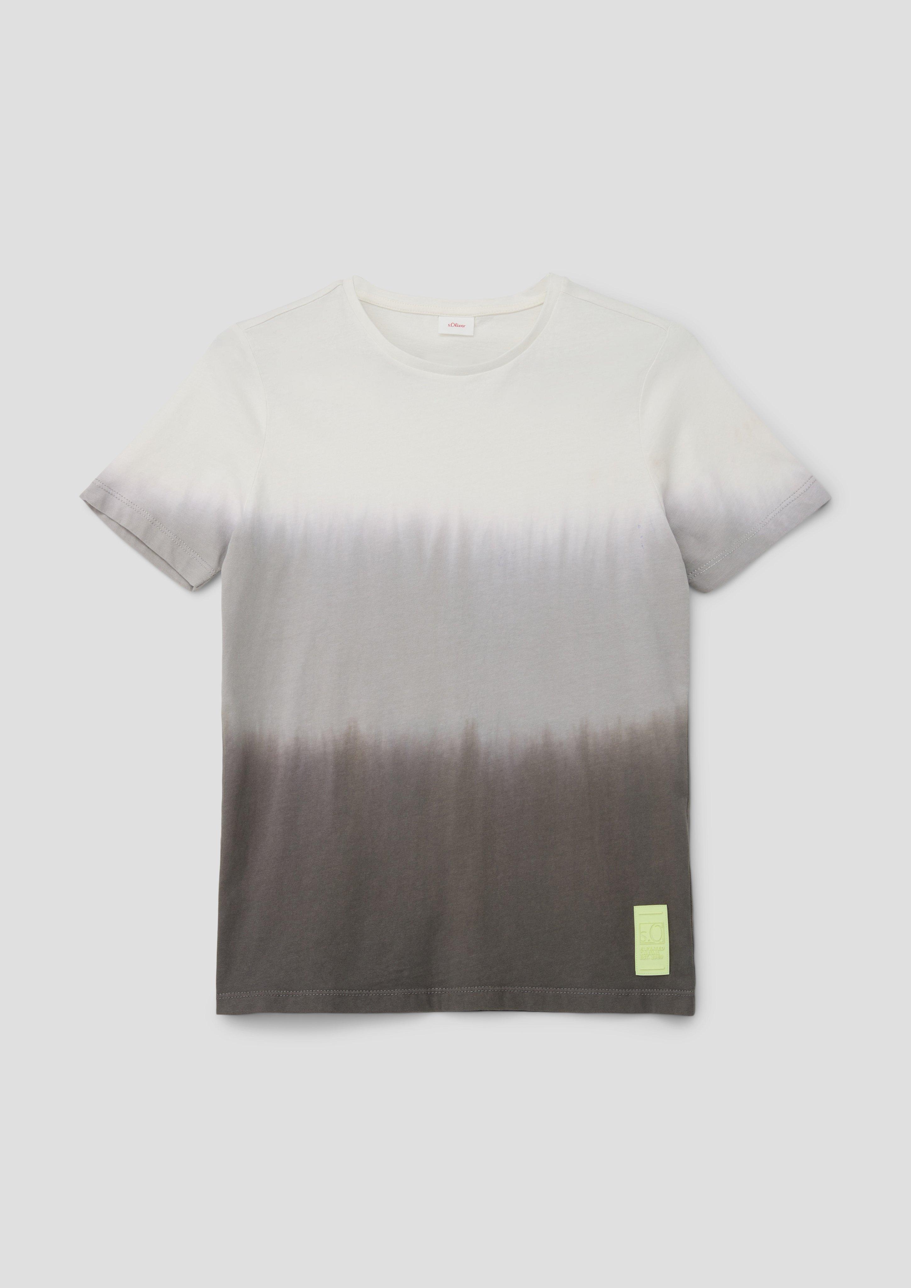 T-Shirt mit Garment Dye  2143082-9439