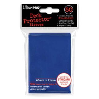 UP - Standard Deck Sleeves Blue (50)
