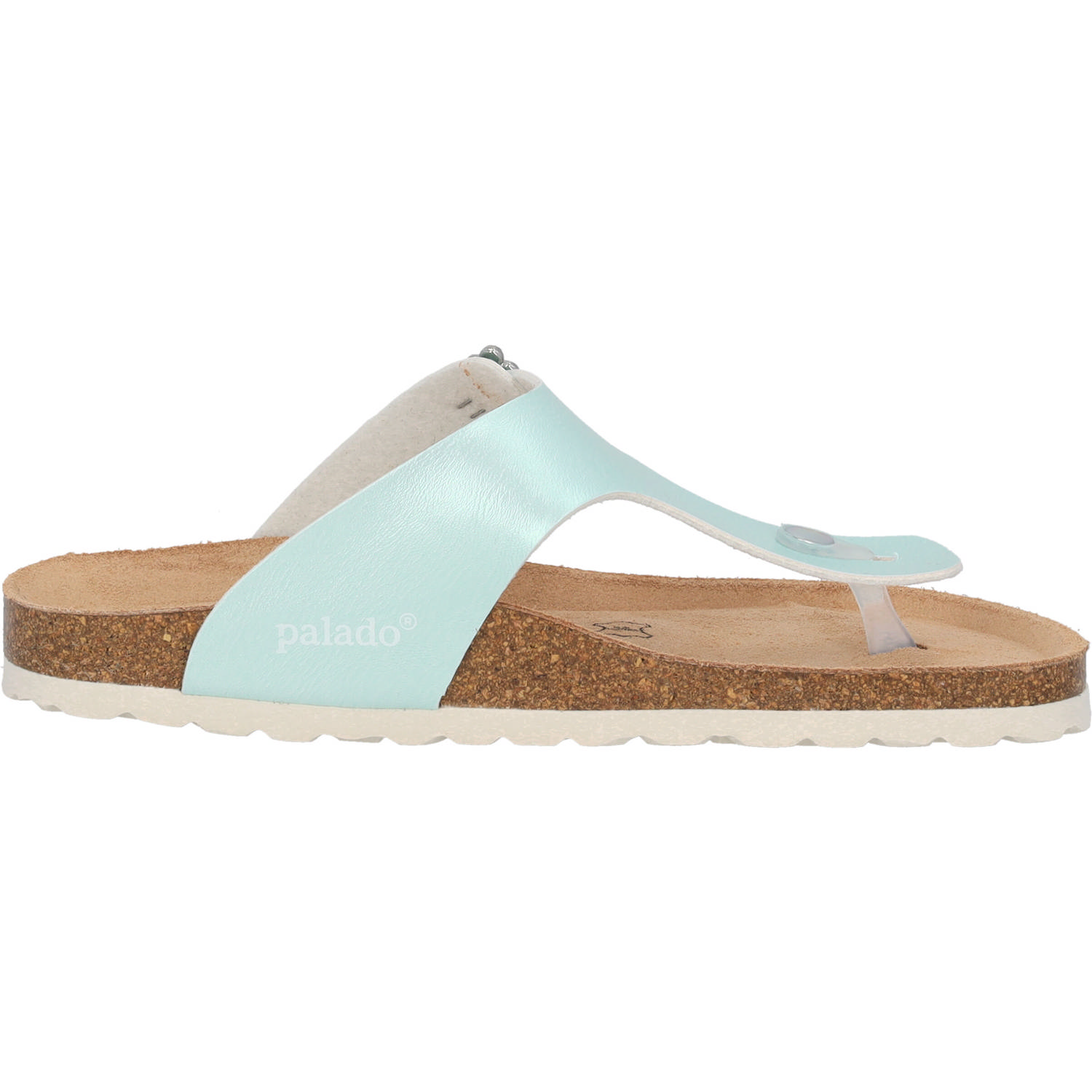 Palado Kos SQ by Sila Sahin, Zehentrenner, Damen, Türkis Metallic