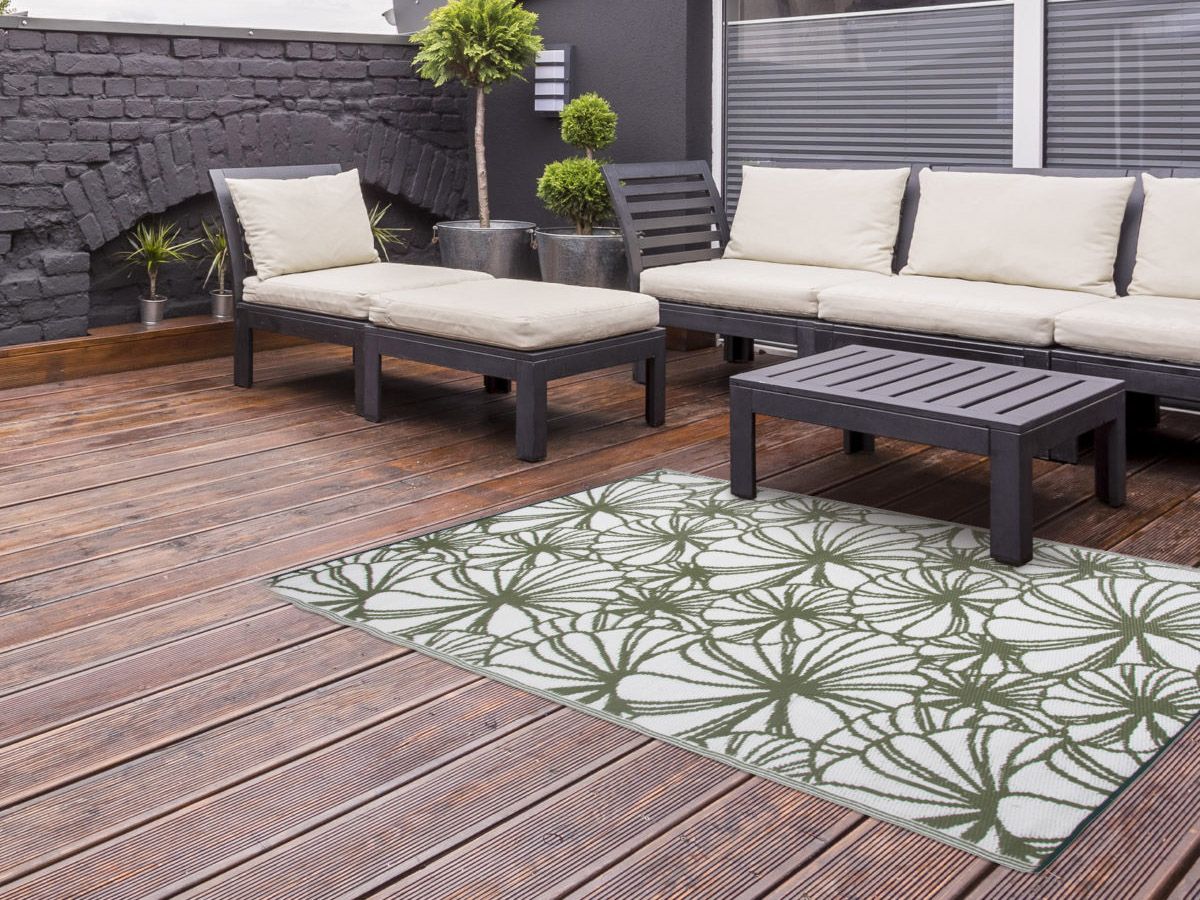 Esschert Design Blume Gartenteppich