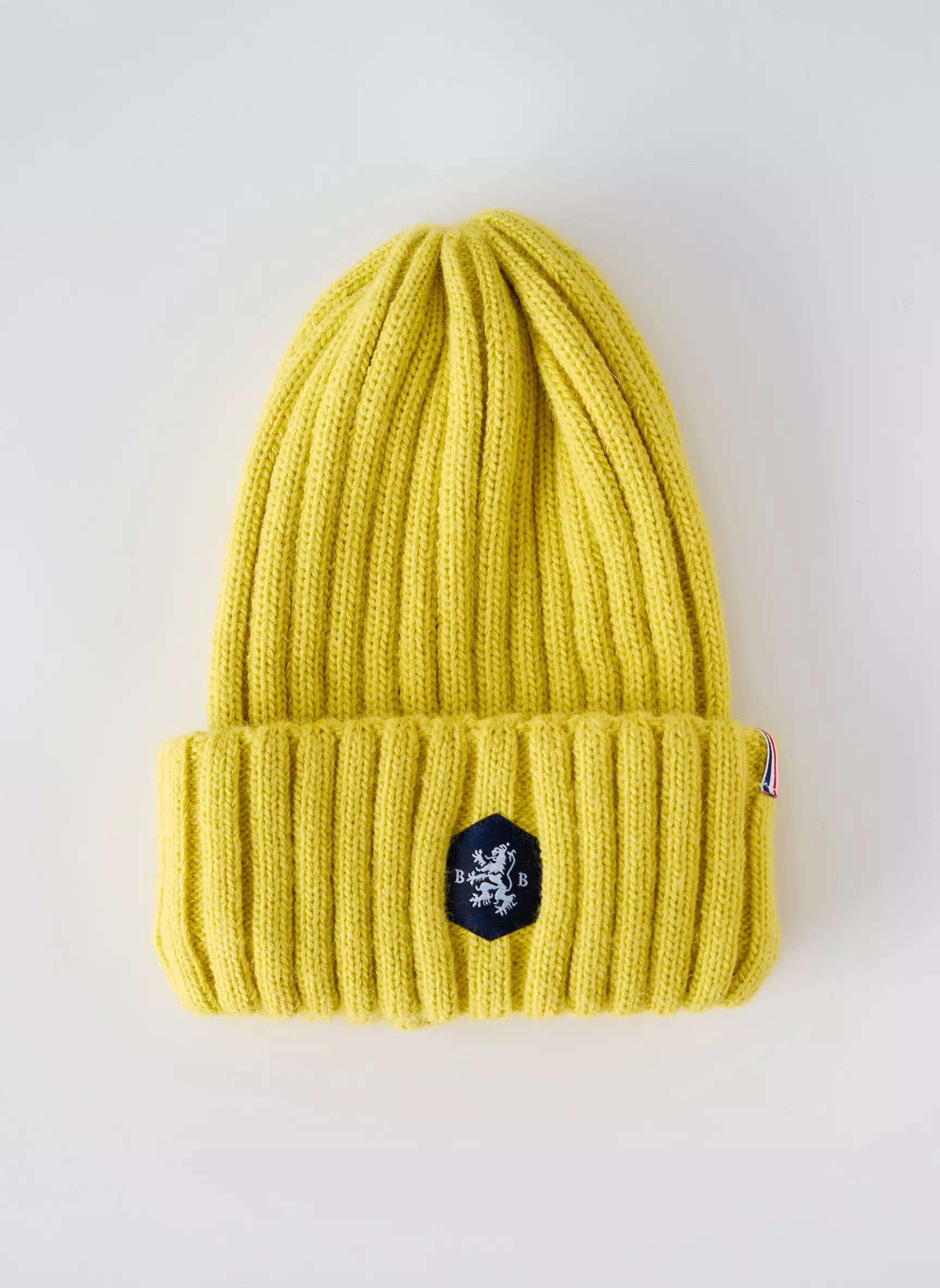 Blanc Bonnet Bonnets Unisexe couleur jaune
