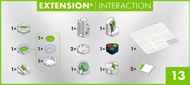 GraviTrax Power Extension Interaction - Kugelbahn-Erweiterung für Kinder ab 8 Jahren