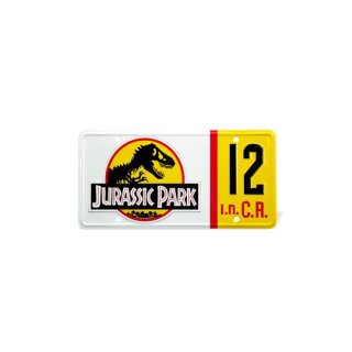 Jurassic Park Replik 1/1 Dennis Nedry Nummernschild