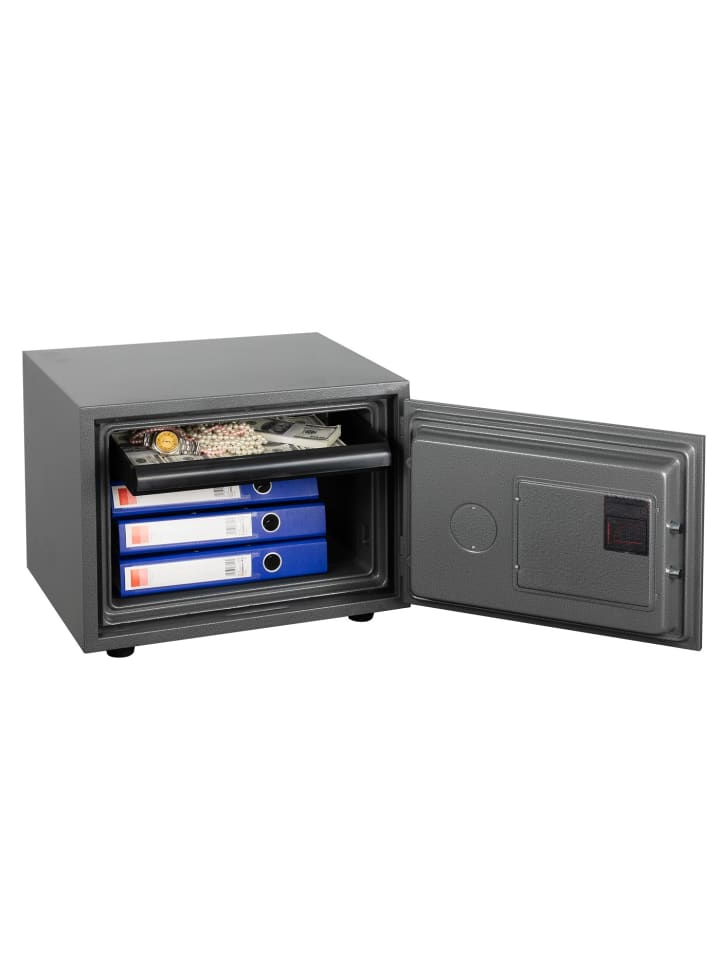 MCW Feuerfester (60min) Tresor L48 Doppelbolzenverriegelung, 44kg, Grau günstig kaufen onesize