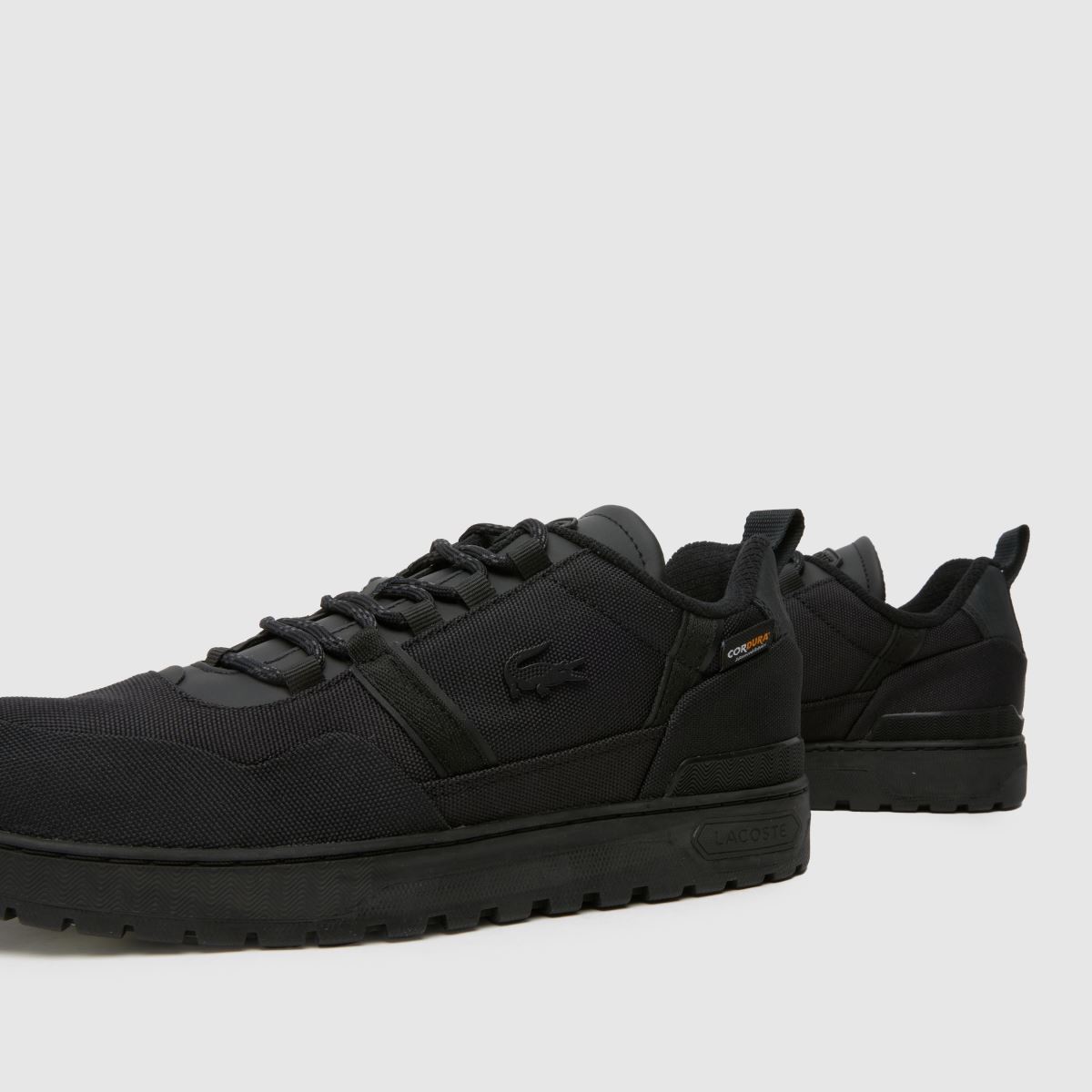 Lacoste – Svarta vinterskor med t-clips