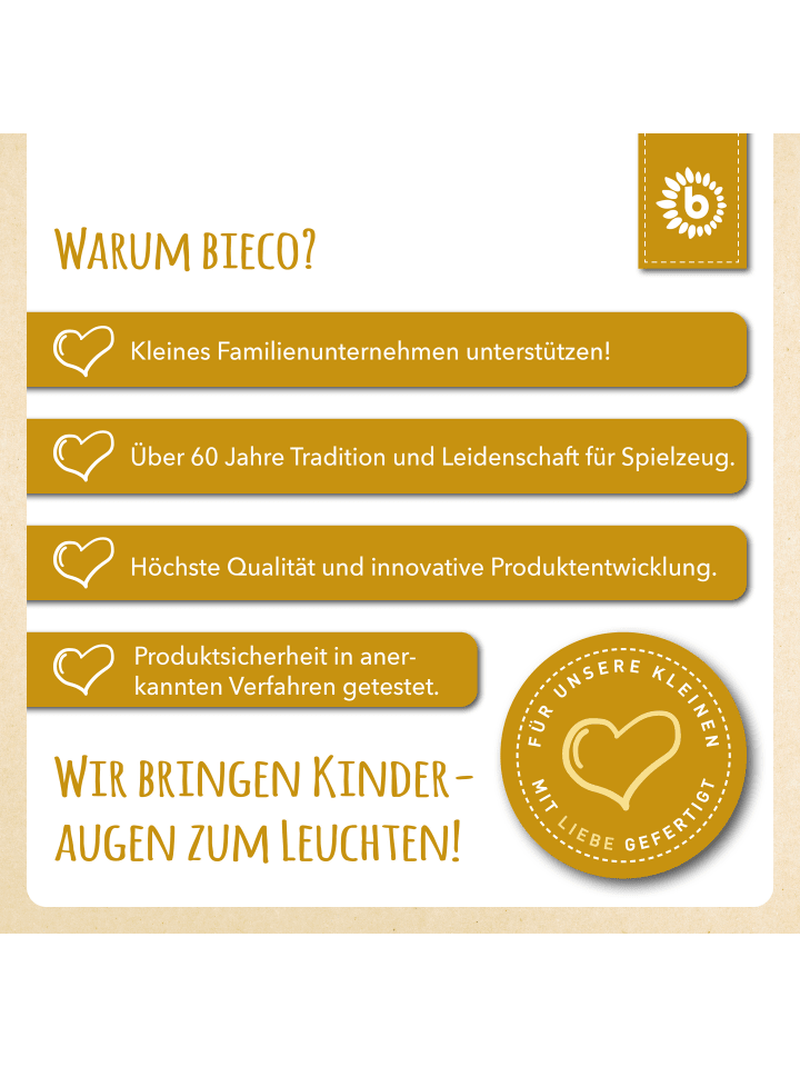 Bieco Spielwaren Steckenpferd Holz Brownie in Braun günstig kaufen onesize