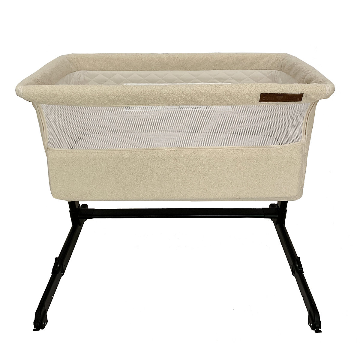 Baby Beistellbett  Babybett Wiege höhenverstellbar und fahrbar  Sleepy Co Sleeper Teddy