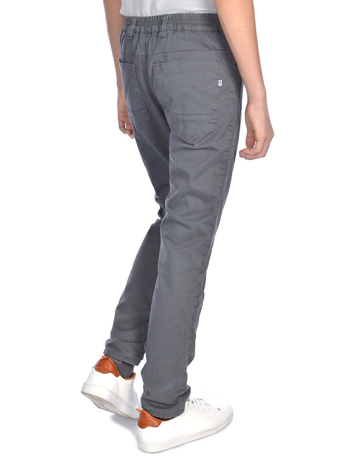 BEZLIT Thermojeans Jungen Thermo Chino Hose Gummizugbund (1-tlg) mit ekastuschem Bund
