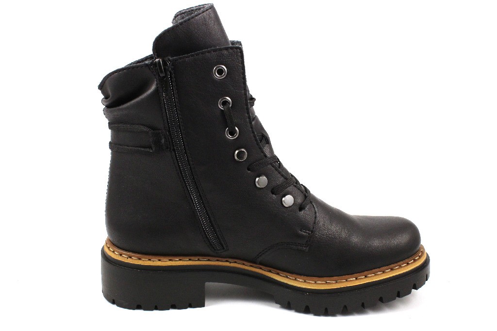 RIEKER Stiefeletten schwarz HWK Damen Stiefel
