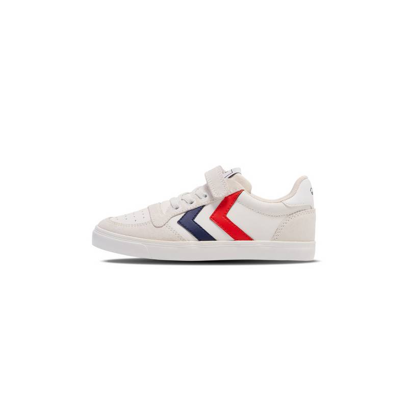 hummel SLIMMER STADIL LEATHER LOW JR Sneaker Kinder