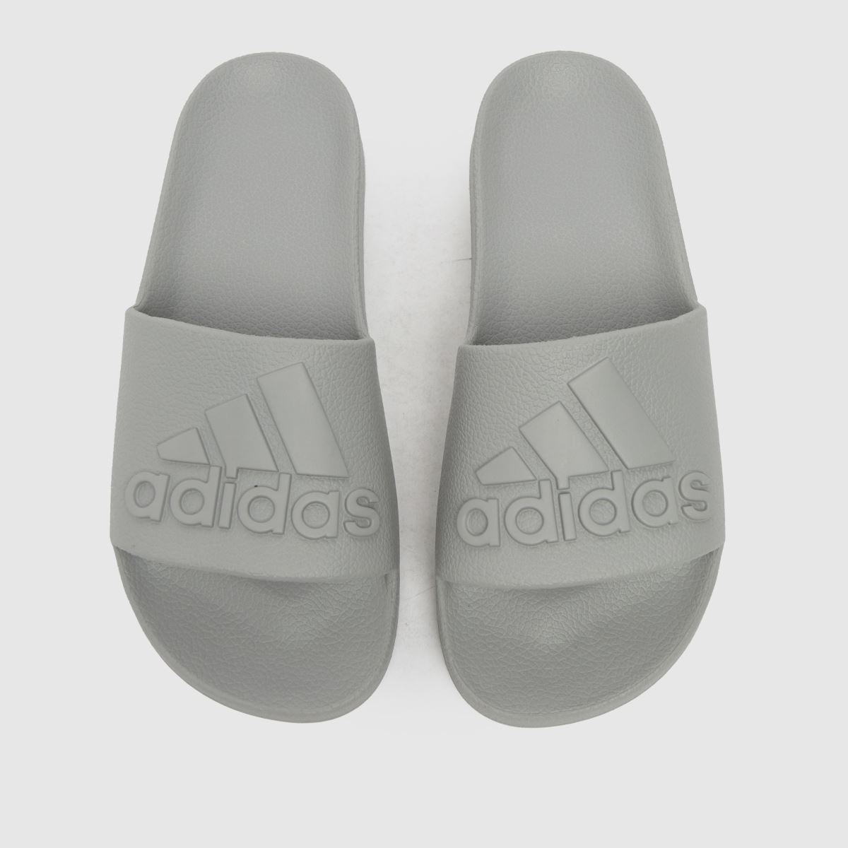 adidas adilette aqua szandál világosszürke színben