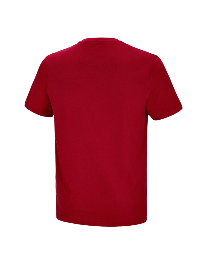 e.s. T-Shirt cotton stretch Pocket