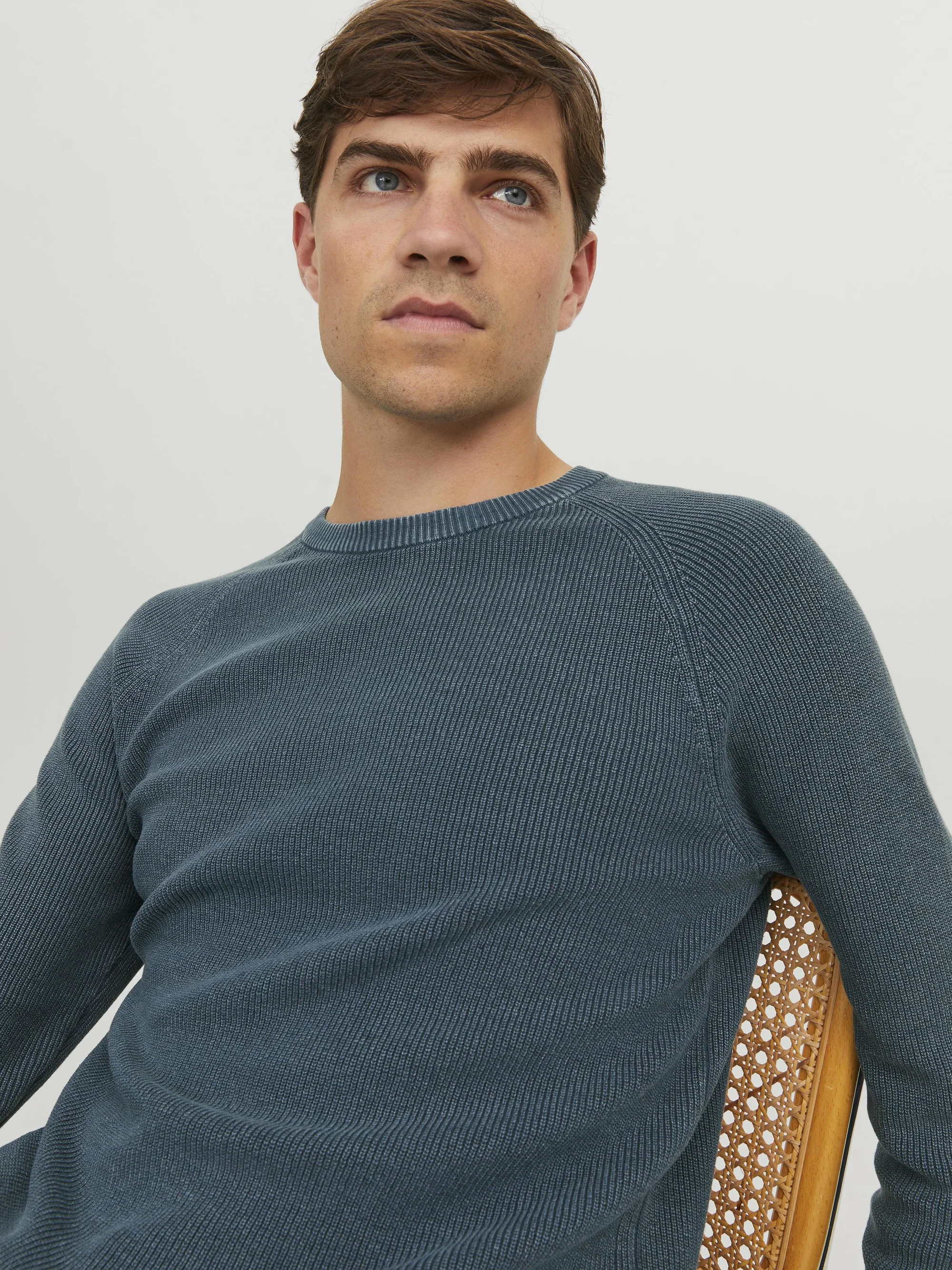 Jack & Jones JJEMATT CUELLO REDONDO - Suéter