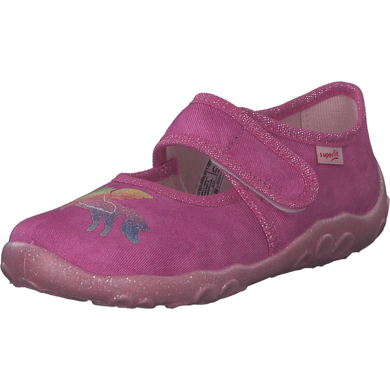 Superfit BONNY 00281, Hausschuhe, Kinder, Rosa (Einhorn)