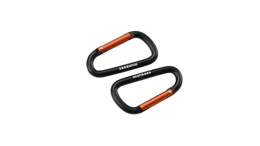 munkees D-Form Karabiner Ø 6 x 60 mm