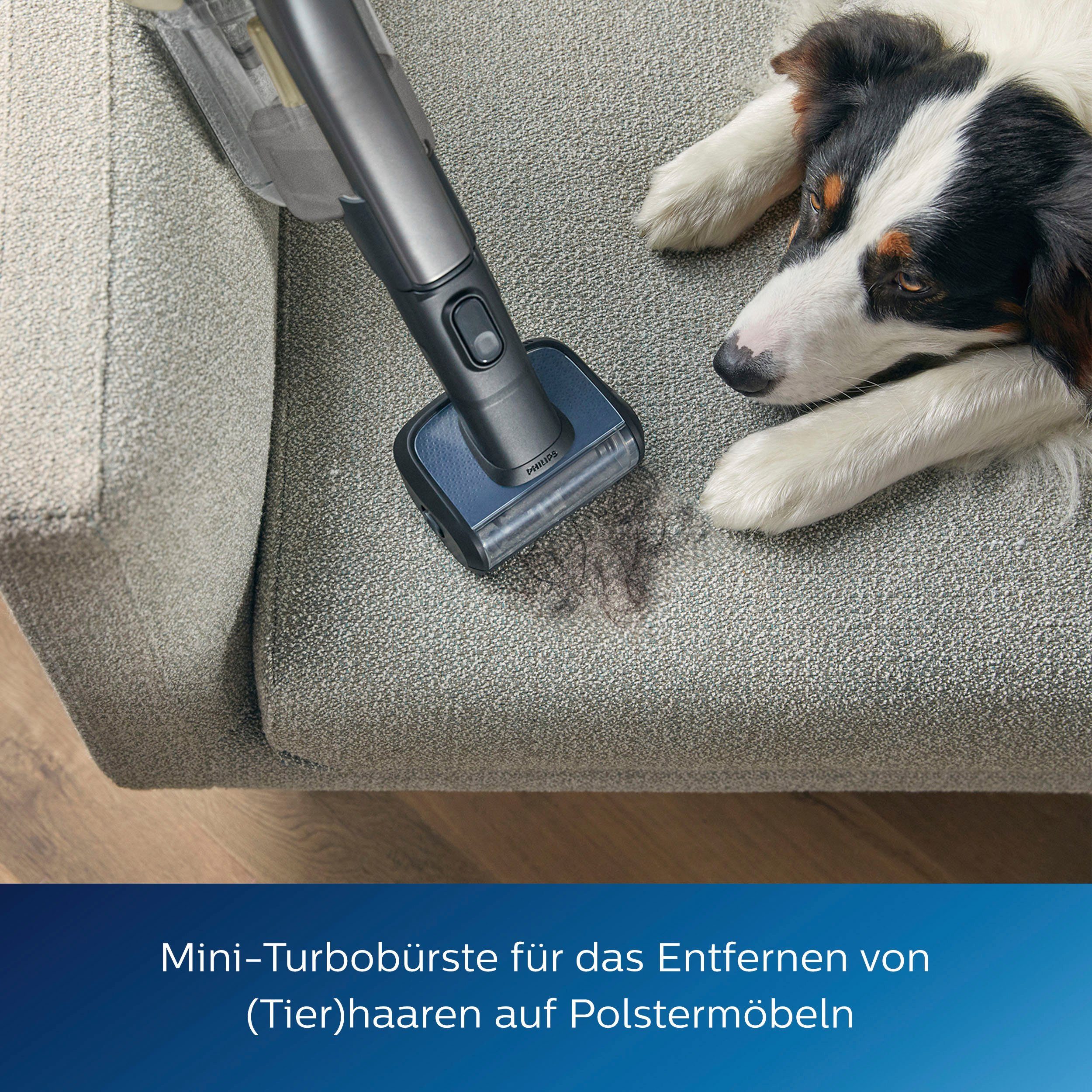 Philips Nass-Trocken-Akkusauger AquaTrio Cordless 9000 Series XW9383, 3-in-1 Saugen und Wischen in einem Zug