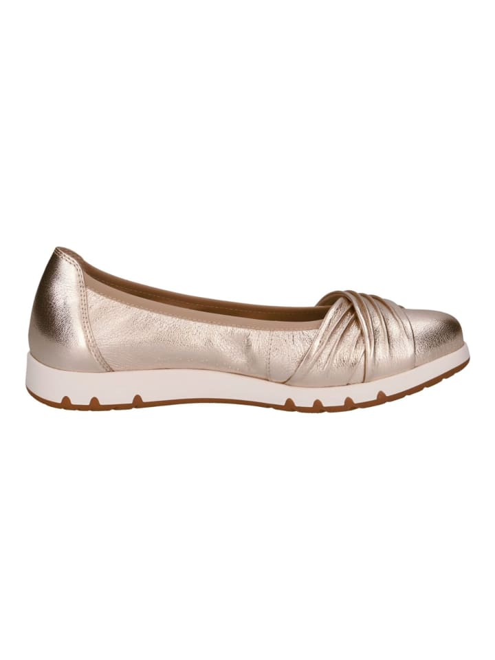 Caprice Ballerinas in Gold günstig kaufen