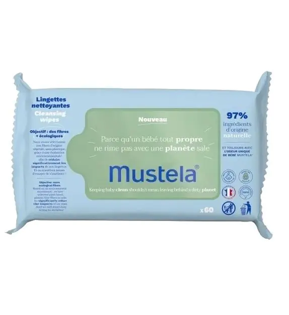 Mustela organske vlažne maramice za čišćenje s avokadom