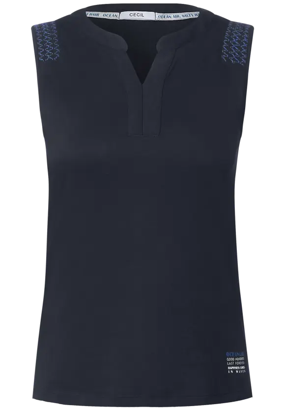 CECIL Top mit Smockdetails