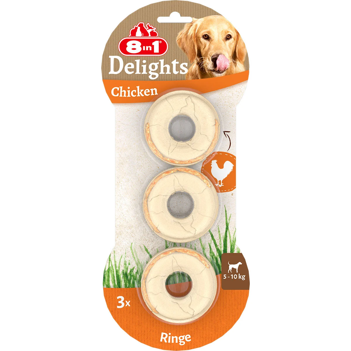 8in1 Delights Kauringe 3 Stück günstig kaufen bei ZooRoyal