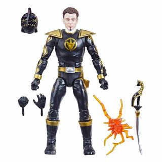 Power Rangers Ligtning Collection Actionfigur: Thunder  Black Ranger