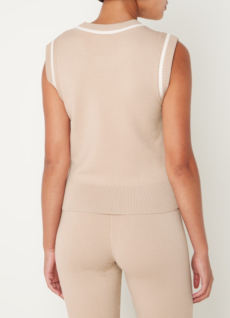 Top Majusculet di Claudie Pierlot in pregiata maglia elasticizzata