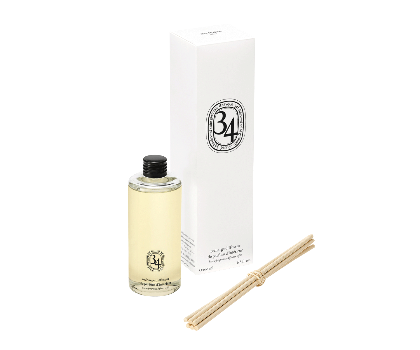 34 boulevard Saint Germain - Recharge pour diffuseur de parfum d'intérieur