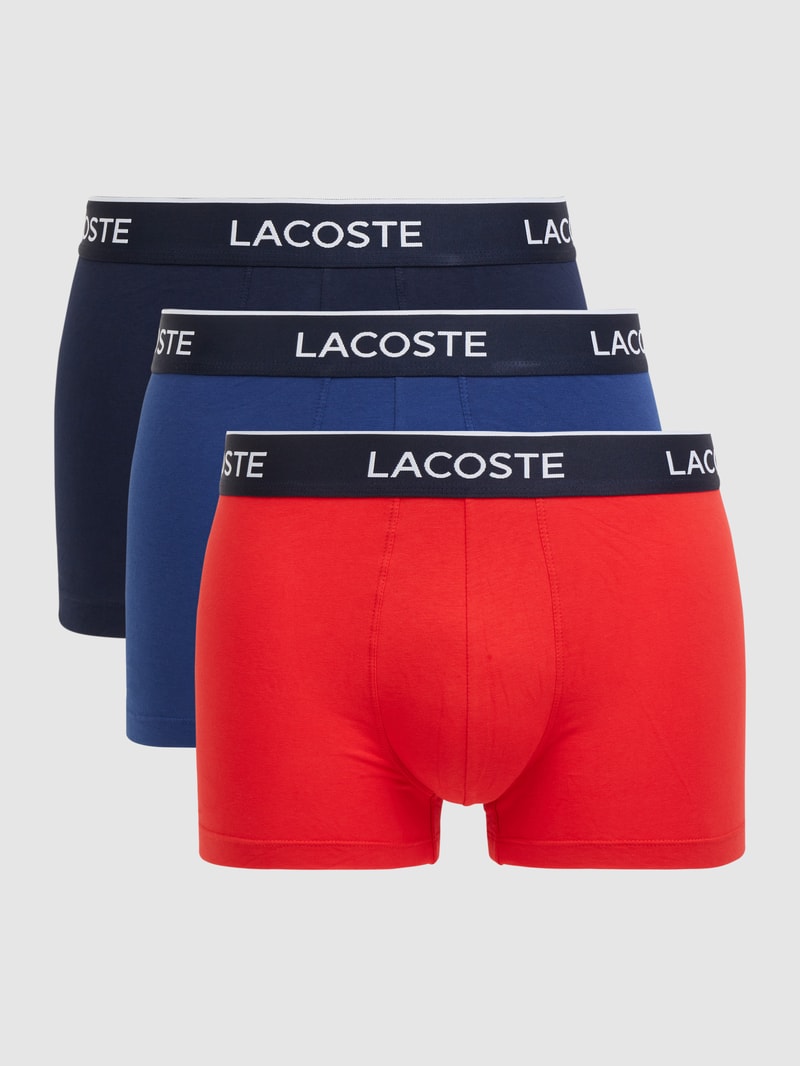 Trunks mit Label-Details im 3er-Pack in marineblau