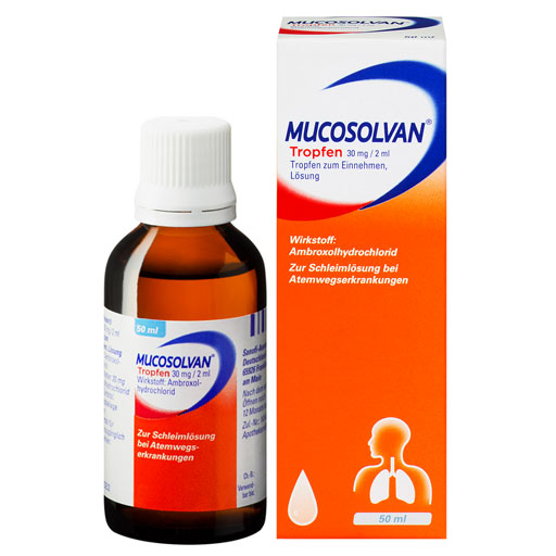 MUCOSOLVAN Tropfen 30 mg/2 ml  50 ml  Tropfen zum Einnehmen