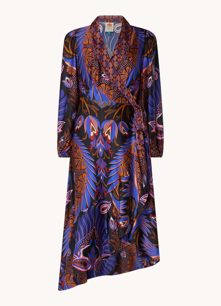 Rochie midi cu imprimeu de inimă Farm Rio