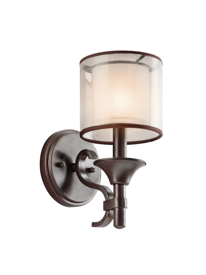 Licht-Erlebnisse Wandlampe in Bronze Creme günstig kaufen onesize