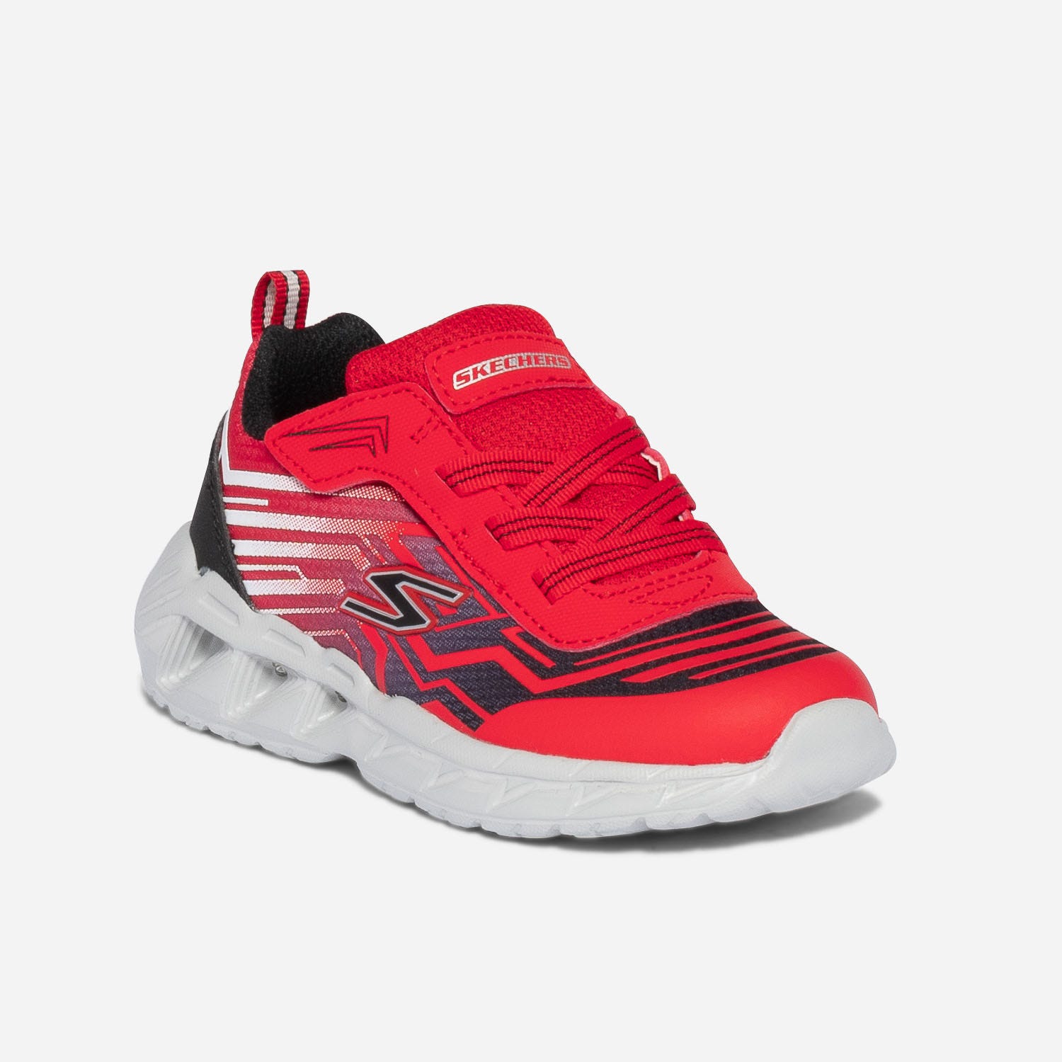 Basket lumineuse SKECHERS rouge