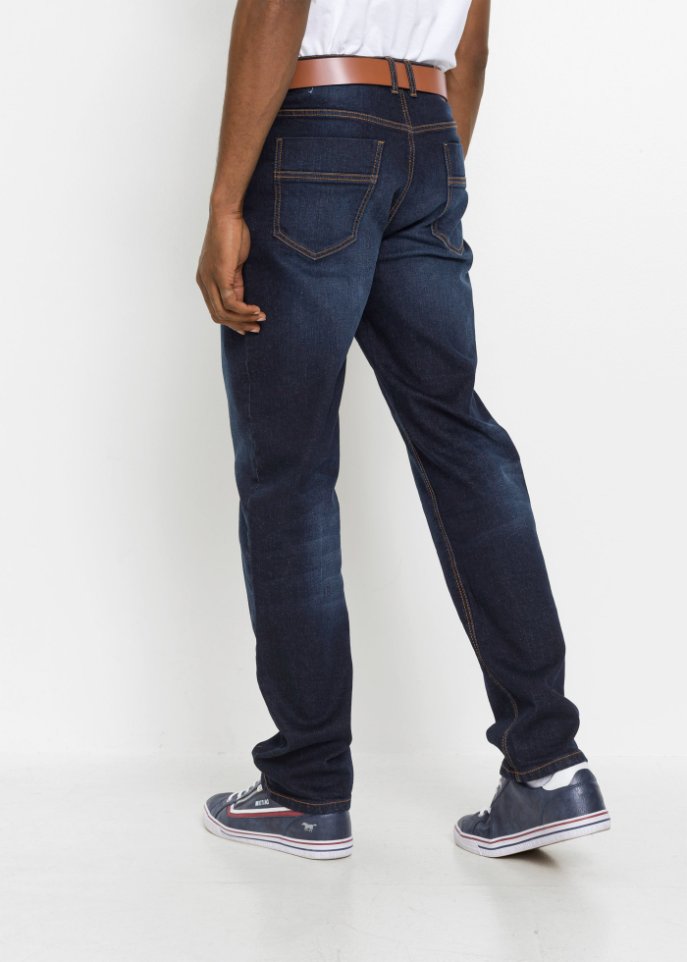 Classic Fit Stretch-Jeans, Straight