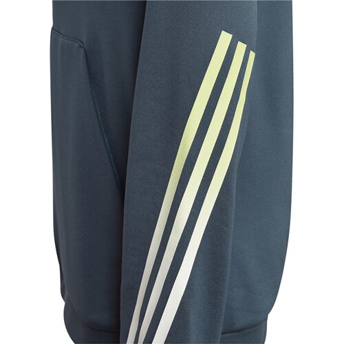 KINDER KAPUZENSWEAT TRAIN ICONS AEROREADY 3-STREIFEN