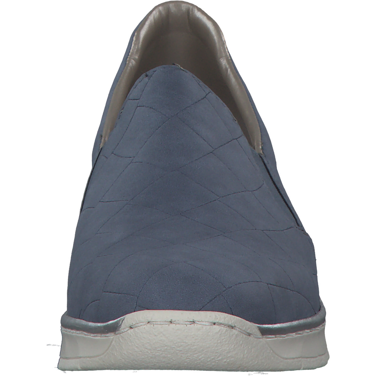 Rieker N3363, Slipper, Damen, lightblue