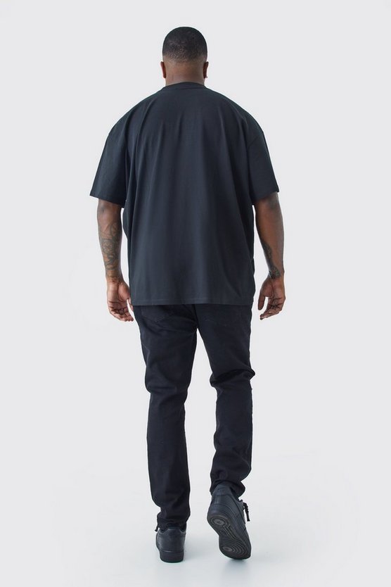 Plus Skinny Jeans mit Rissen