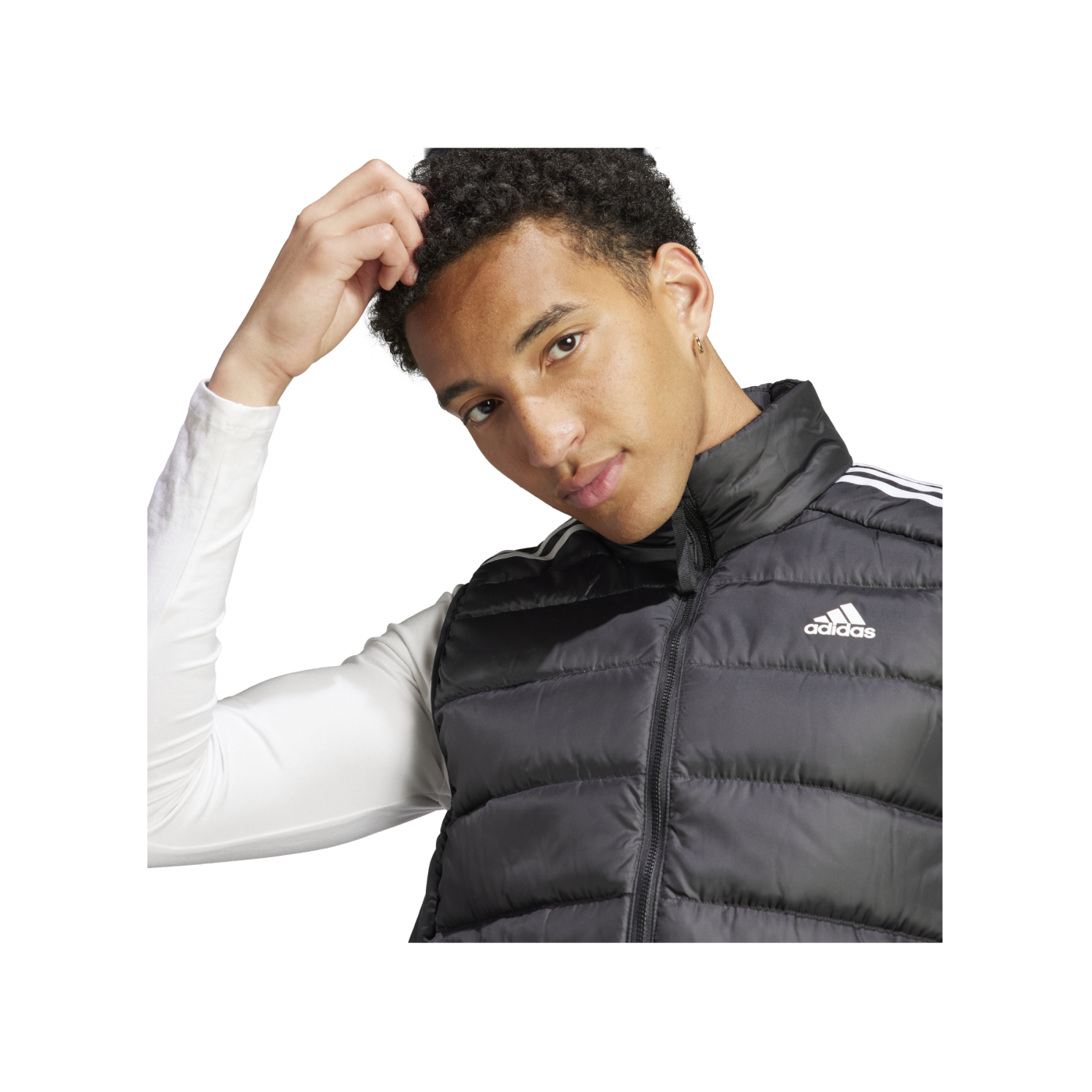 adidas Essentials Down Weste Schwarz