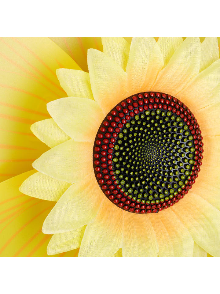 relaxdays Windrad Sonnenblume in Gelb günstig kaufen onesize