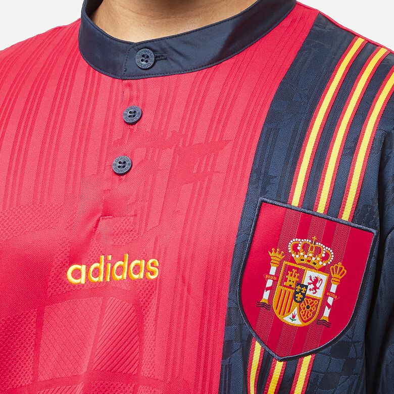 adidas Originals Spanien FEF Heim Trikot 96 rot