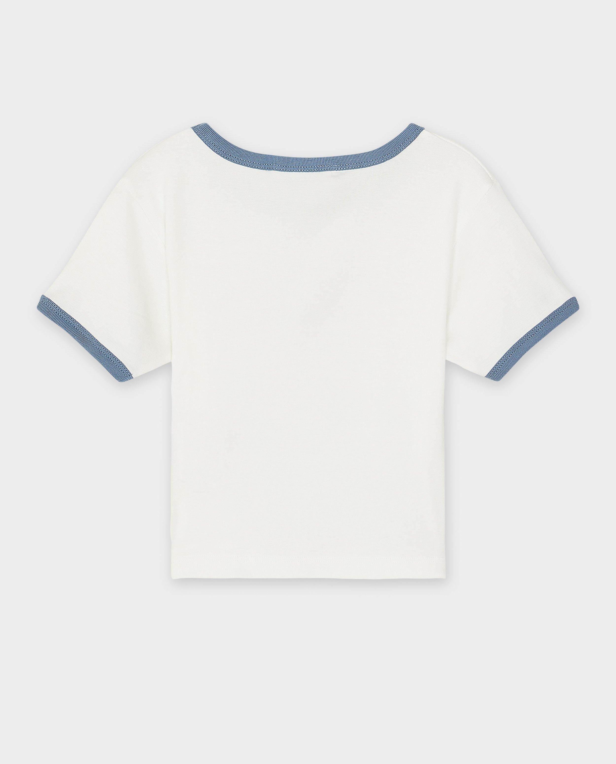 Tricou Tiffosi cu imprimeu alb