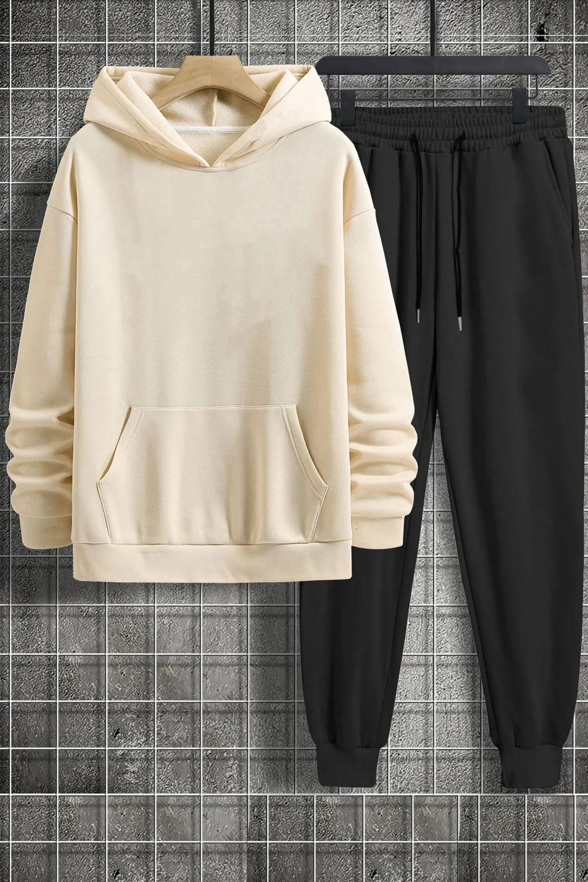 uyguntarz  Bedrucktes Unisex-Trainingsanzug-Set „Good Things“.