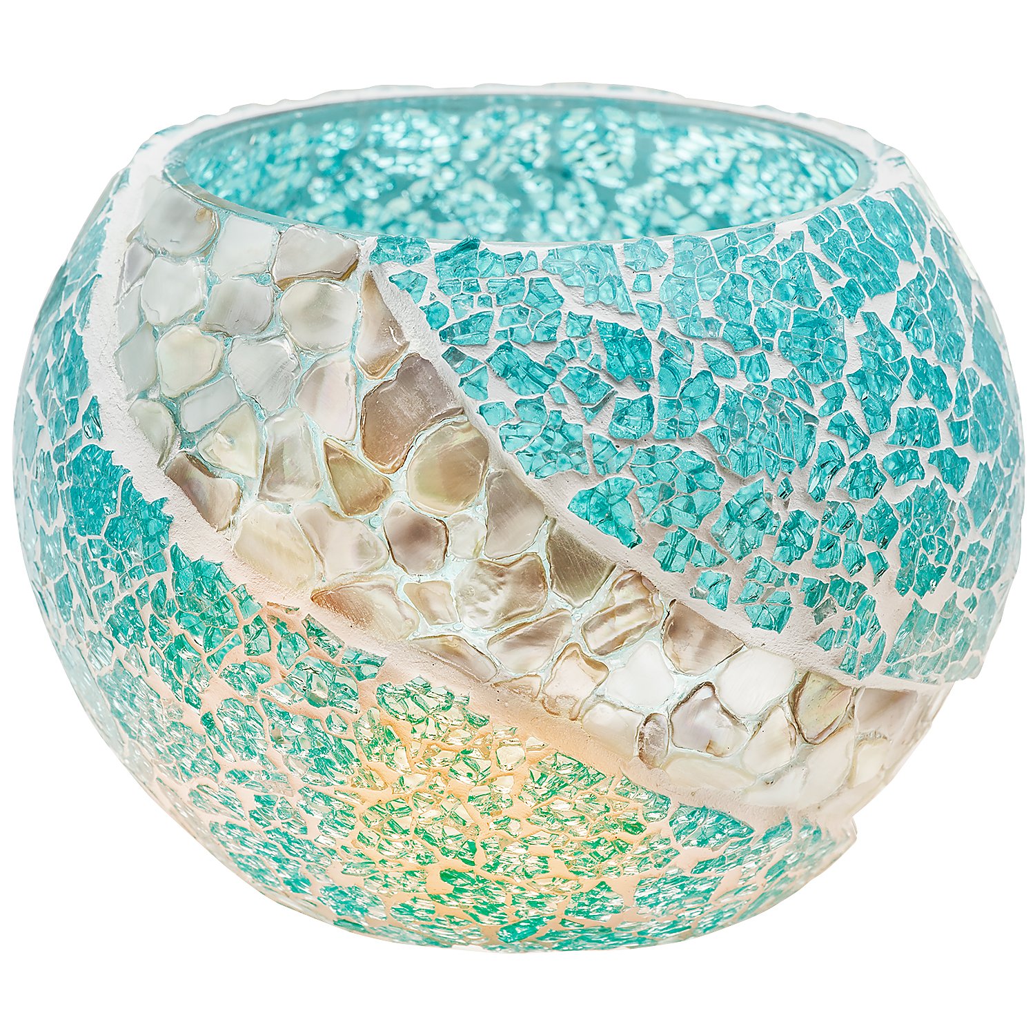 Glasgefäß, rund, 11 cm, 15 cm Ø