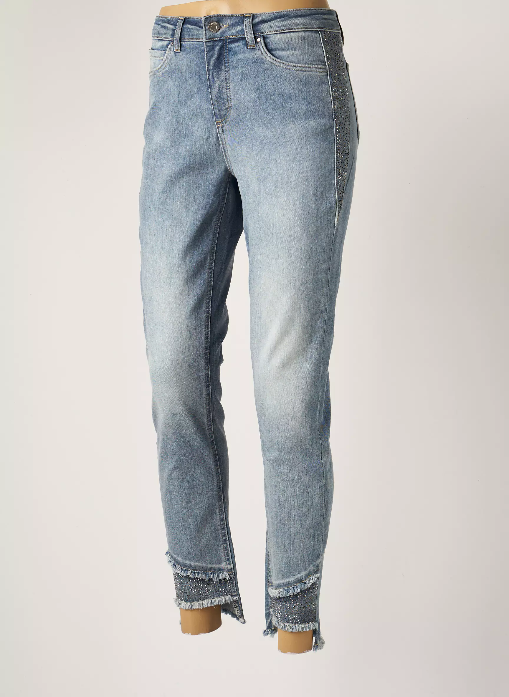 Joseph Ribkoff Jeans Coupe Slim Femme couleur bleu