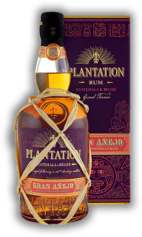 Plantation Guatemala & Belize Gran Anejo Rum Plantation Guatemala & Belize Gran Anejo Rum 100 % Column Still Rum aus Zuckerrohr-Sirup gebrannt. 0,7	 Liter - Vol 42%