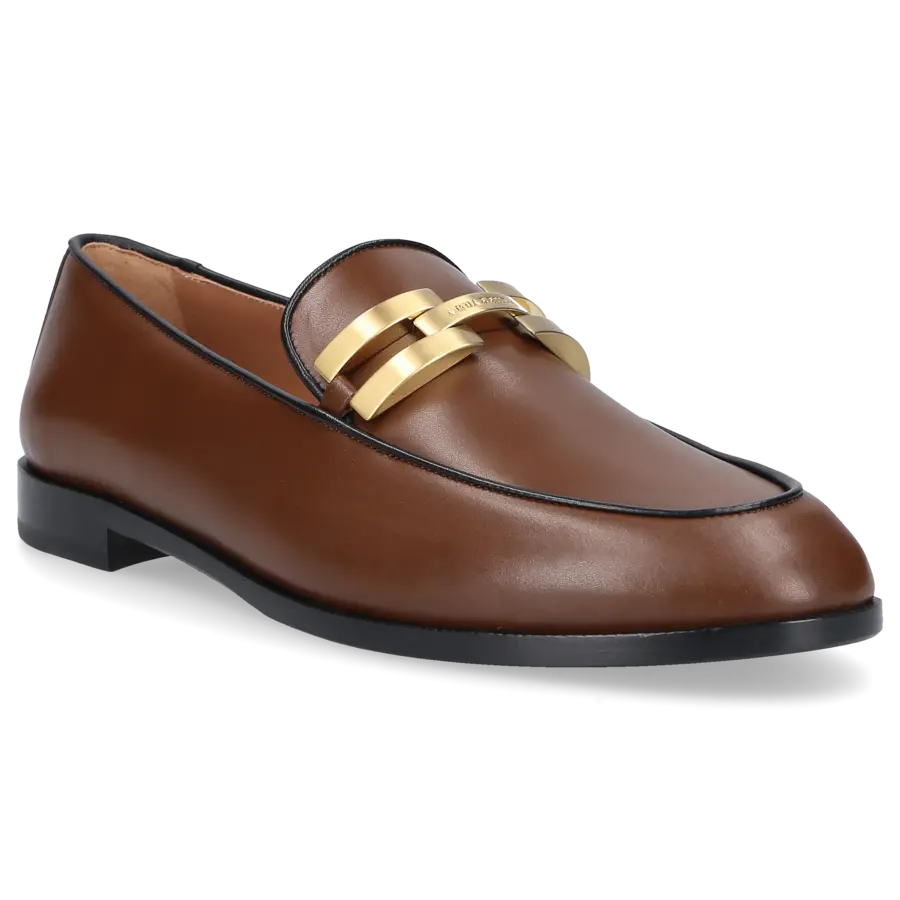 Aquazzura - Loafer BRANDI Nappaleder - braun